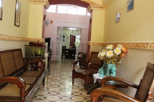 'Living room' Casas particulares are an alternative to hotels in Cuba.